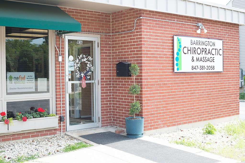 Barrington Chiropractic & Massage | 836 S Northwest Hwy, Barrington, IL 60010, USA | Phone: (847) 381-2058