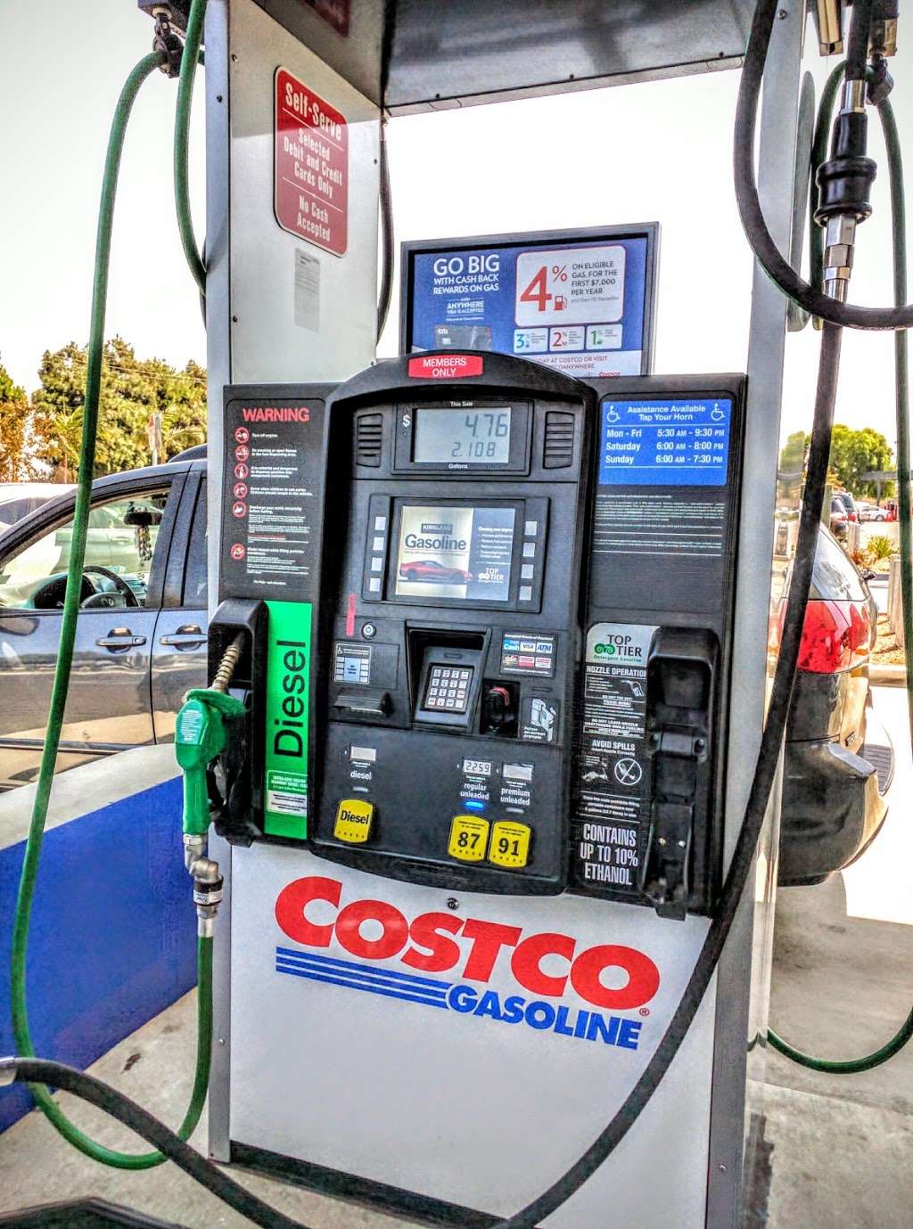 Costco Gas Station | 2640 Lomita Blvd, Torrance, CA 90505 | Phone: (310) 891-1020