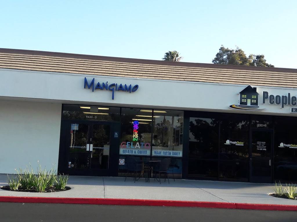 Mangiamo Gelato Caffe | 9430 Warner Ave, Fountain Valley, CA 92708, USA | Phone: (714) 962-4962