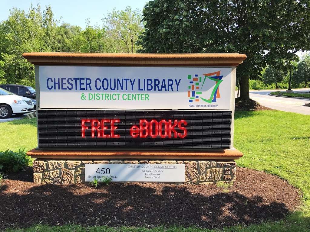 Chester County Library | 450 Exton Square Pkwy, Exton, PA 19341, USA | Phone: (610) 280-2600