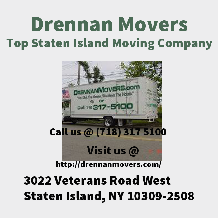 ???? Drennan Movers - Top Staten Island Moving Company | 3022 Veterans Rd W, Staten Island, NY 10309, USA | Phone: (718) 317-5100