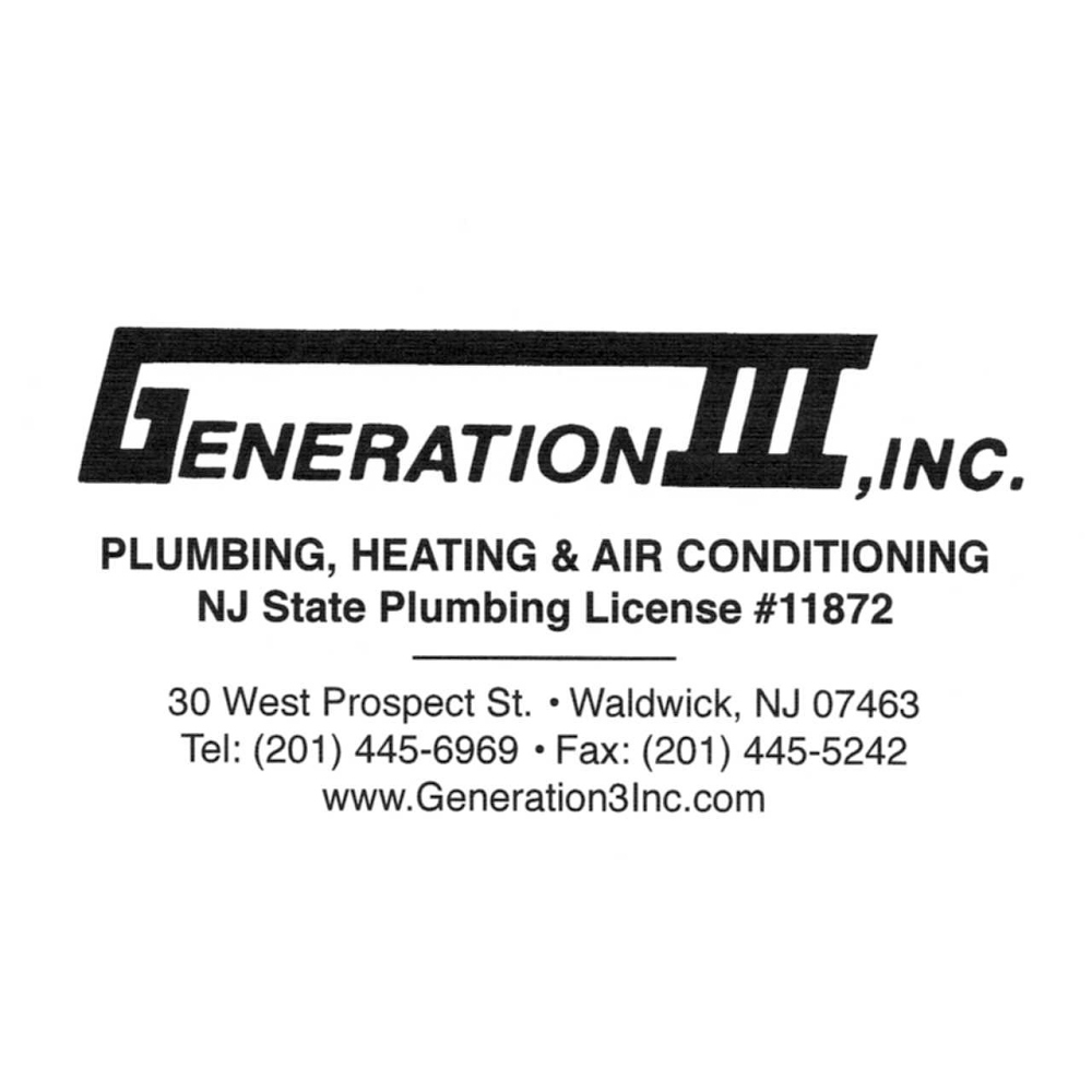 Generation III Inc | 30 W Prospect St, Waldwick, NJ 07463, USA | Phone: (201) 445-6969