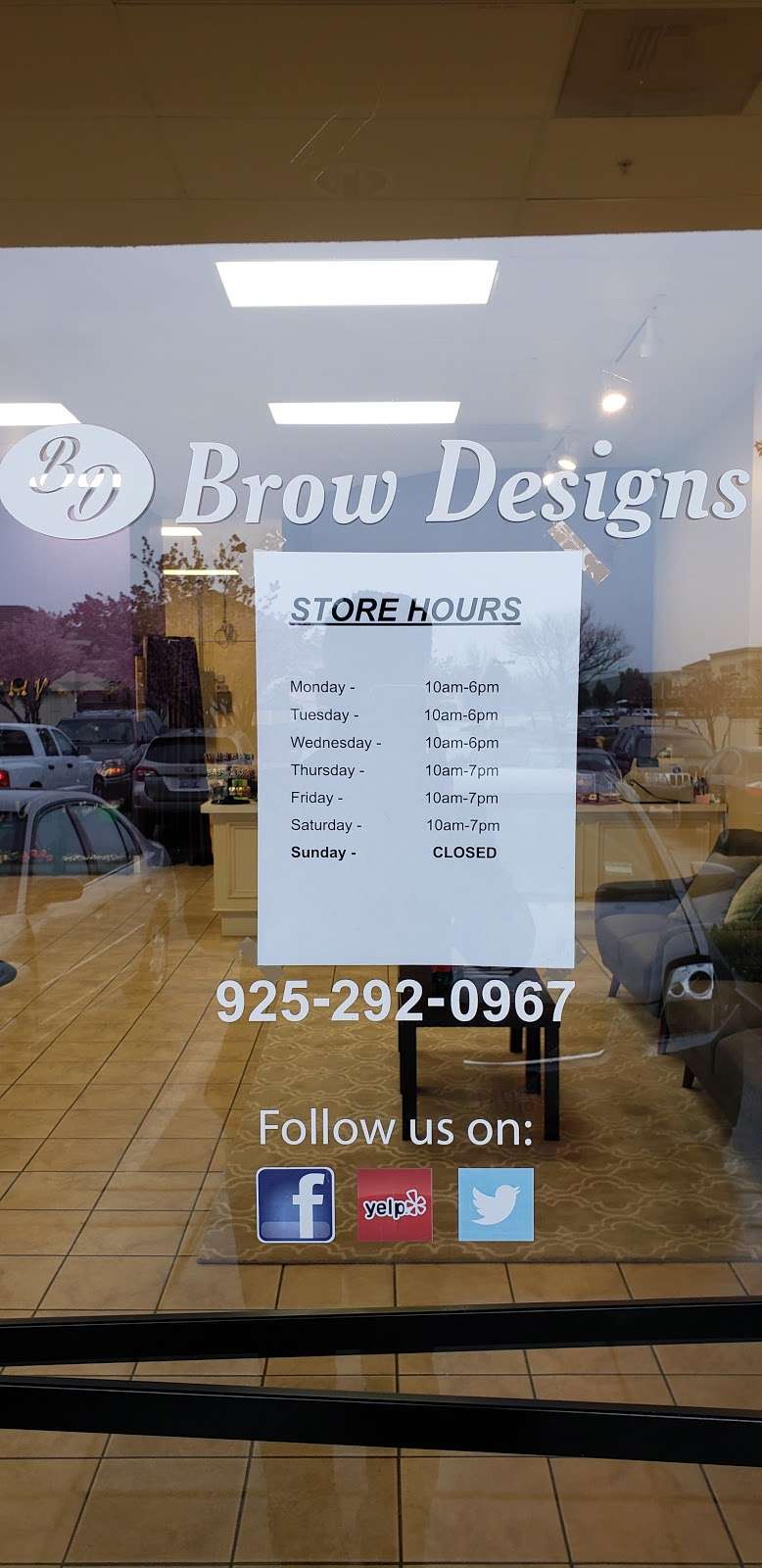 Brow Designs | 1330 N Vasco Rd, Livermore, CA 94551, USA | Phone: (925) 292-0967