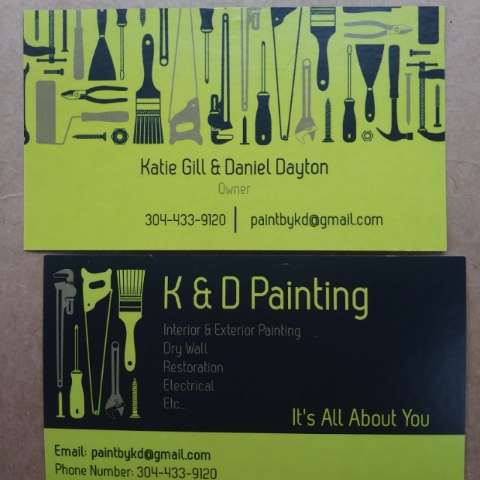 K&D Painting | WV-9, Hedgesville, WV 25427 | Phone: (304) 433-9120