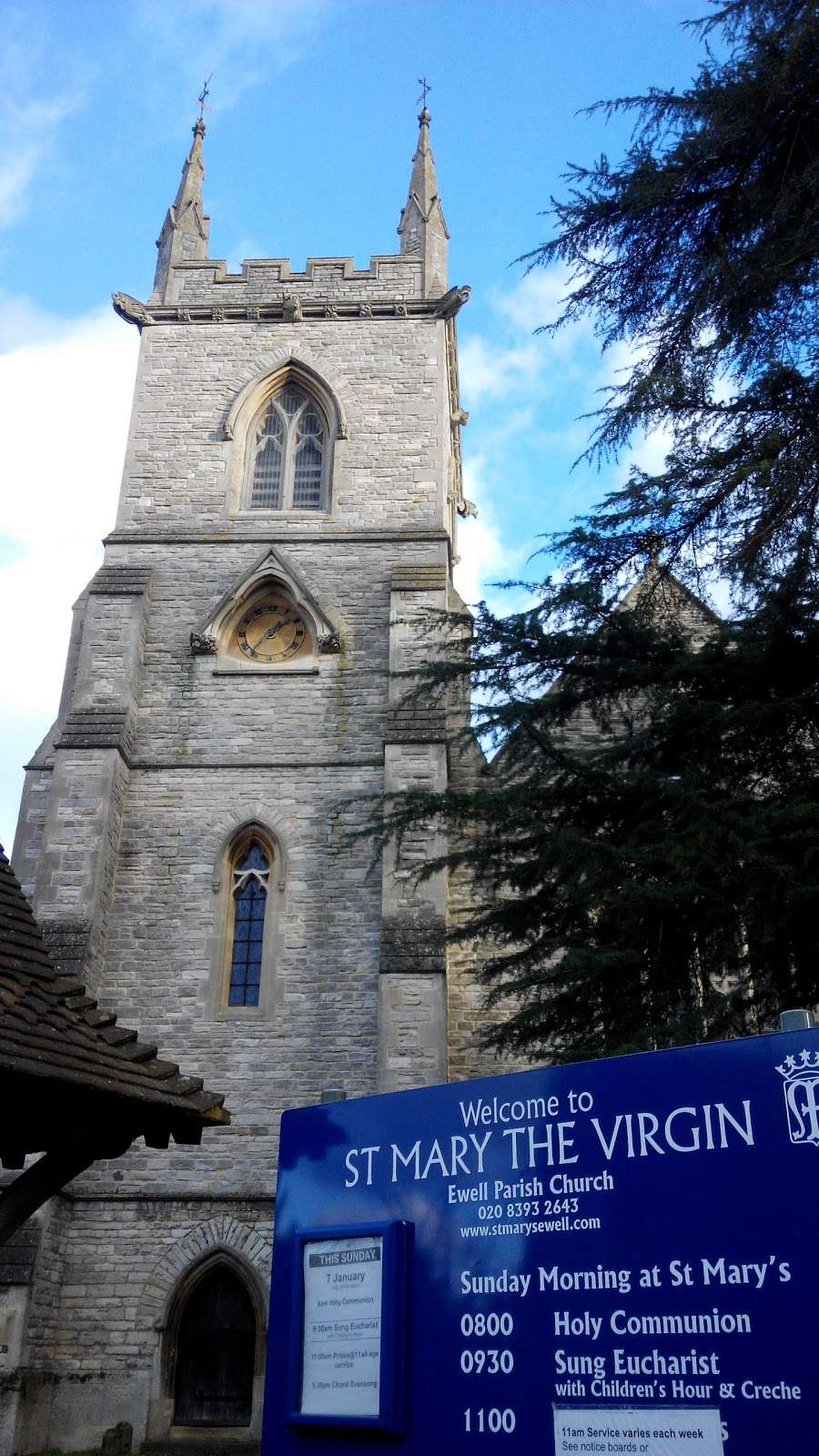 St Mary the Virgin Ewell Parish Church | London Rd, Ewell, Epsom KT17 2AY, UK | Phone: 020 8393 2643