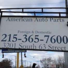 American Auto Parts And Auto Sales | 3201 S 63rd St, Philadelphia, PA 19153, USA | Phone: (215) 365-7600