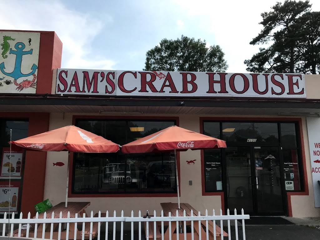 Sams Crab House | 4100 Jefferson Davis Hwy, Richmond, VA 23234 | Phone: (804) 447-2503