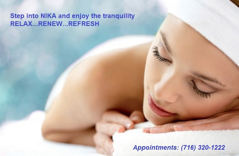 NIKA DAY SPA | 8111 Sheridan Dr, Williamsville, NY 14221, USA | Phone: (716) 320-1222