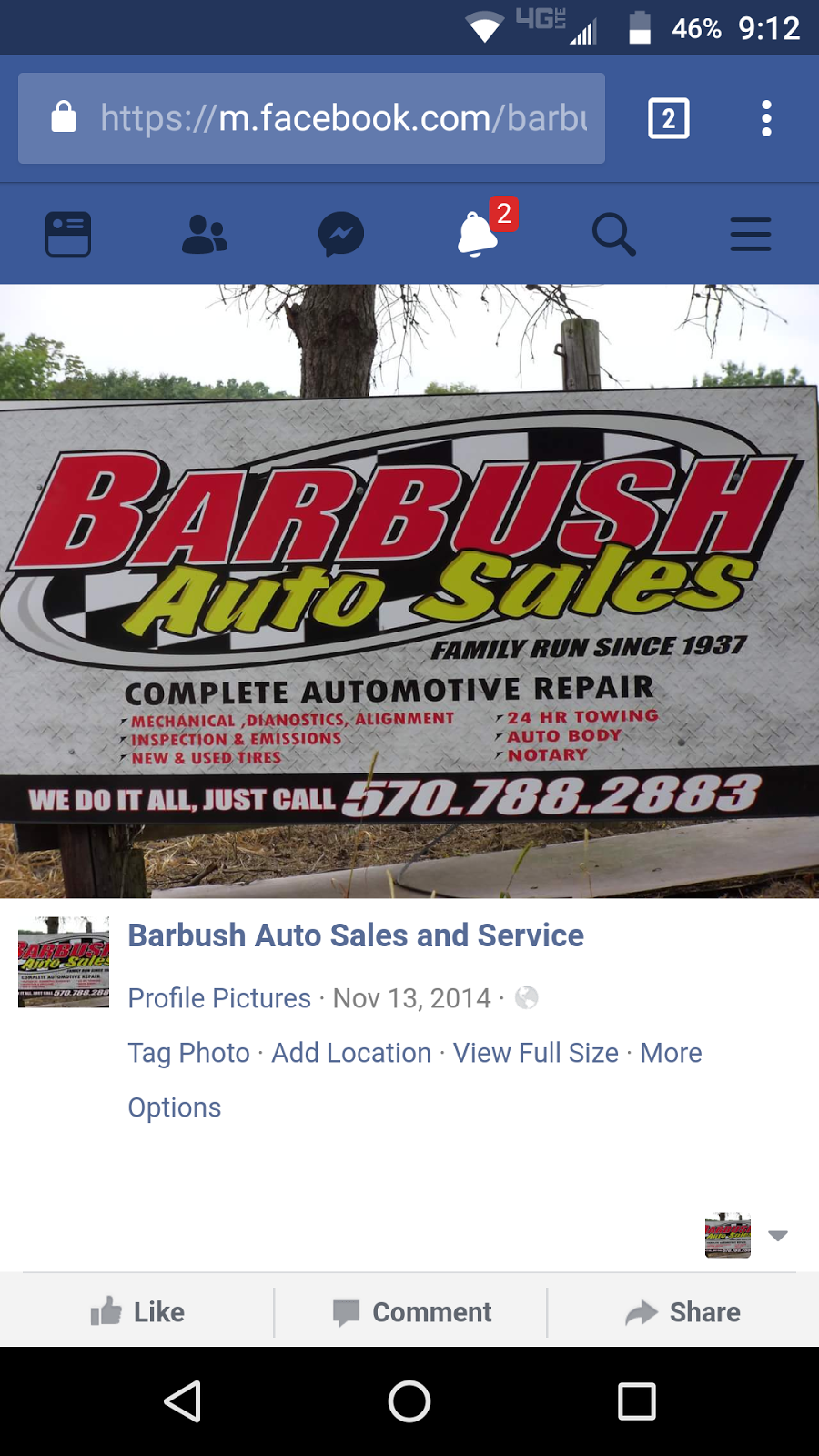 Barbush Automotive | 223 Sleepy Hollow Rd, Drums, PA 18222 | Phone: (570) 788-2883