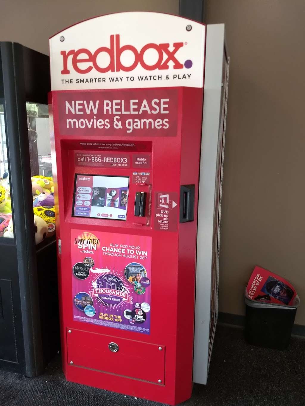 Redbox | 500 NE Barry Rd, Kansas City, MO 64155, USA | Phone: (866) 733-2693