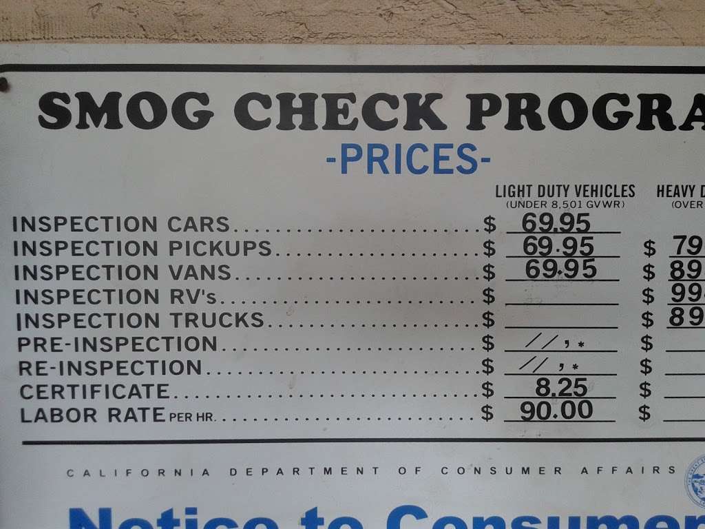 Smog Station | 9585 Black Mountain Rd # A, San Diego, CA 92126 | Phone: (858) 549-9550