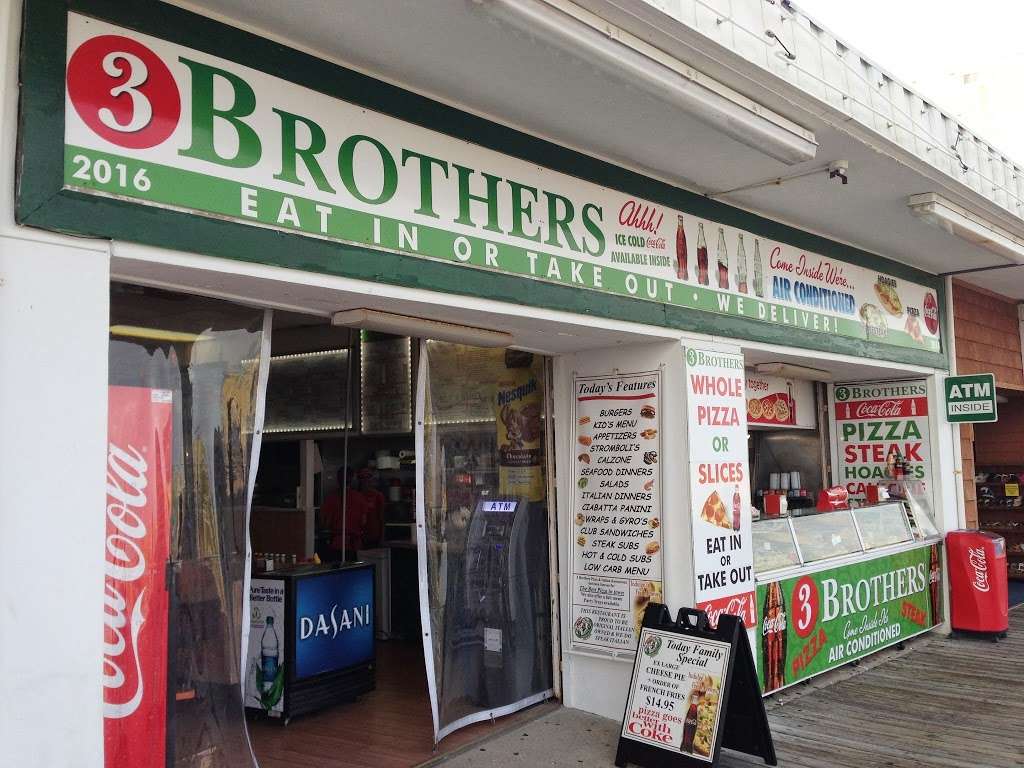 3 Brothers Pizza | 2014 Boardwalk, North Wildwood, NJ 08260, USA | Phone: (609) 729-4440