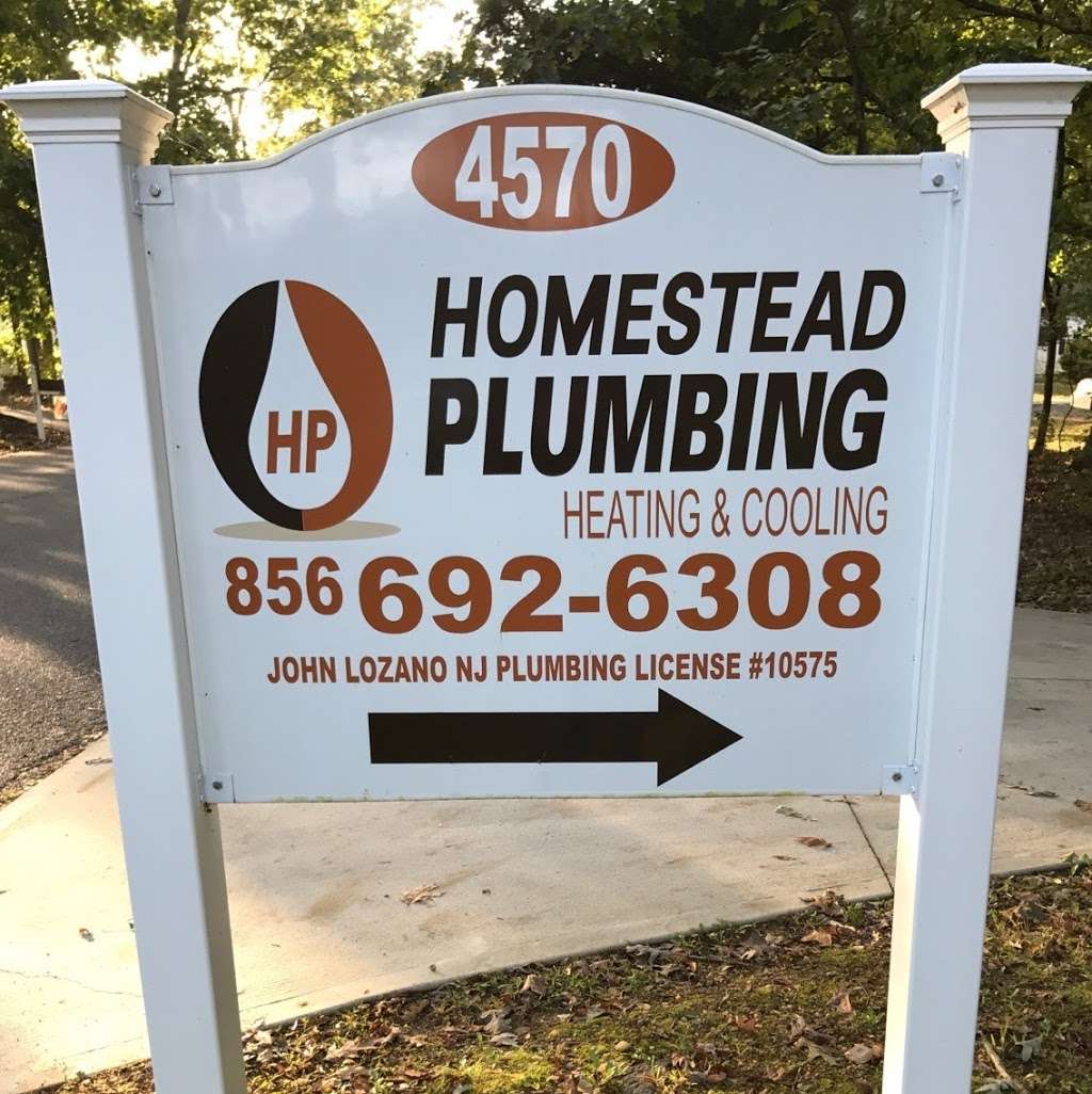 Homestead Plumbing & Heating | 4570 Bernard Rd, Newfield, NJ 08344, USA | Phone: (856) 692-6308