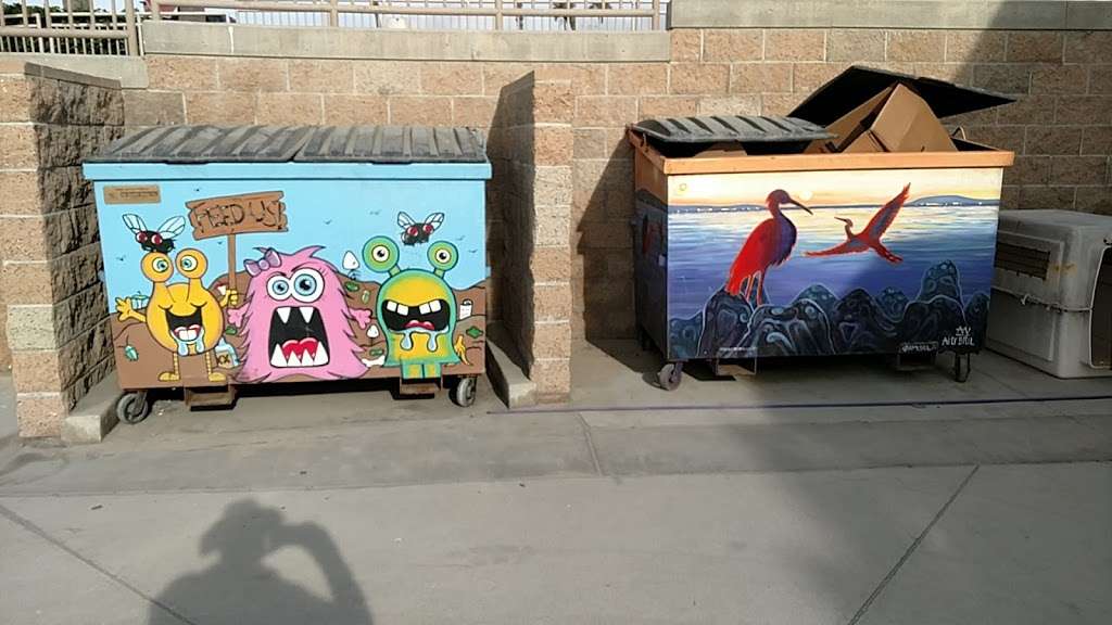 Art Bins | Huntington Beach Bike Trail, Huntington Beach, CA 92648, USA