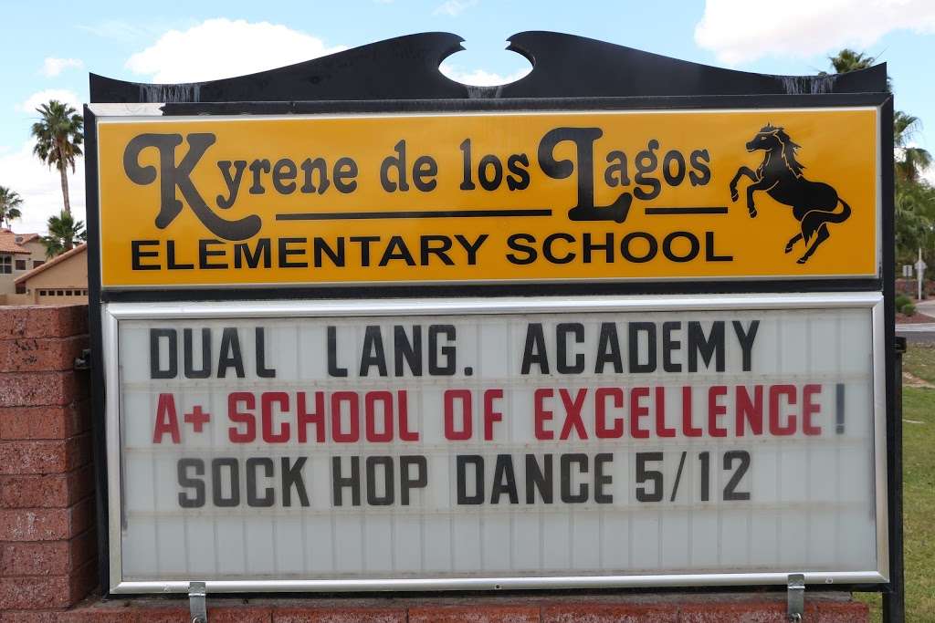 Kyrene de los Lagos Elementary School | 17001 S 34th Way, Phoenix, AZ 85048, USA | Phone: (480) 541-3200