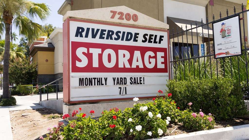 Riverside Self Service Storage | 7200 Indiana Ave, Riverside, CA 92504, USA | Phone: (951) 684-6550