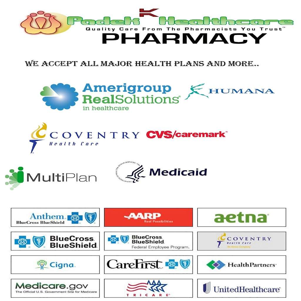 PADEK HEALTHCARE PHARMACY II | 5814 Baltimore Ave, Hyattsville, MD 20781, USA | Phone: (301) 637-2954