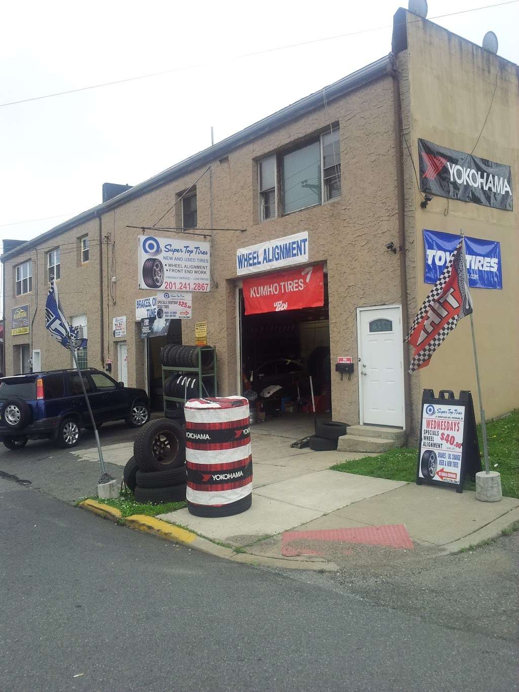 Super Top Tires | 81 Montclair Ave, Paterson, NJ 07502, USA | Phone: (973) 278-2867