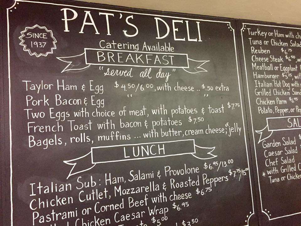 Pats Village Deli | 7 Newark Ave, Belleville, NJ 07109, USA | Phone: (973) 759-9224