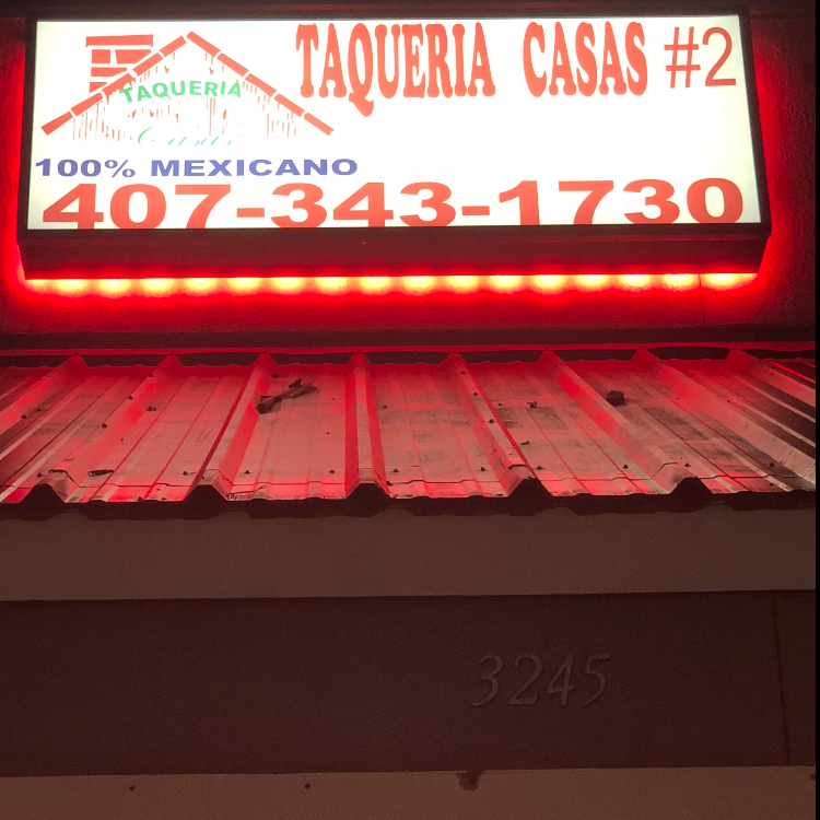 Taqueria Casas 2 | 3245 S John Young Pkwy, Kissimmee, FL 34746, USA | Phone: (407) 343-1730