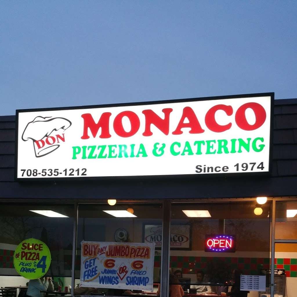 Don Monaco Pizzeria & Catering | 14721 Central Ave, Oak Forest, IL 60452 | Phone: (708) 535-1212