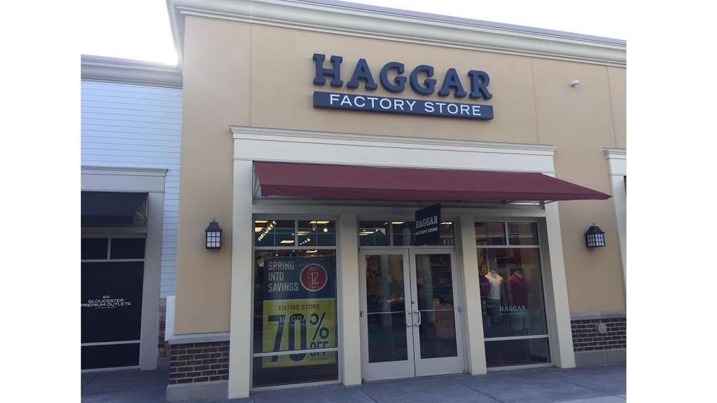 Haggar Factory Store | 100 Premium Outlets Dr Suite 410, Blackwood, NJ 08012, USA | Phone: (856) 208-4564