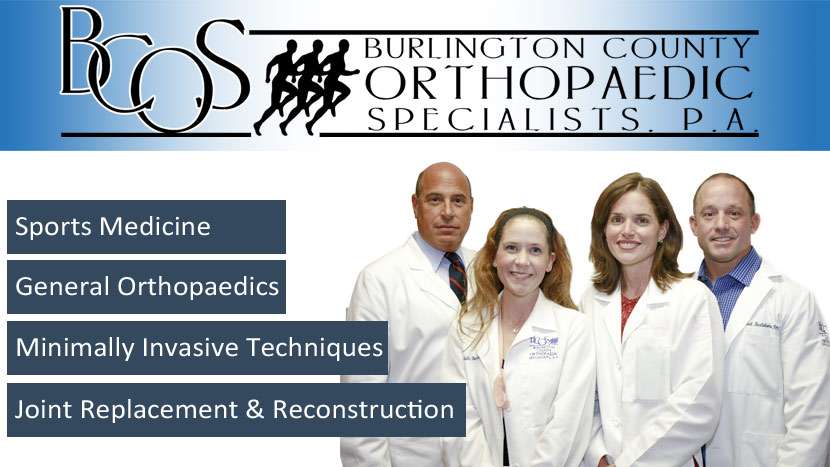 Burlington County Orthopaedic Specialists PA | 2059 Briggs Rd #304, Mt Laurel, NJ 08054 | Phone: (856) 235-7080