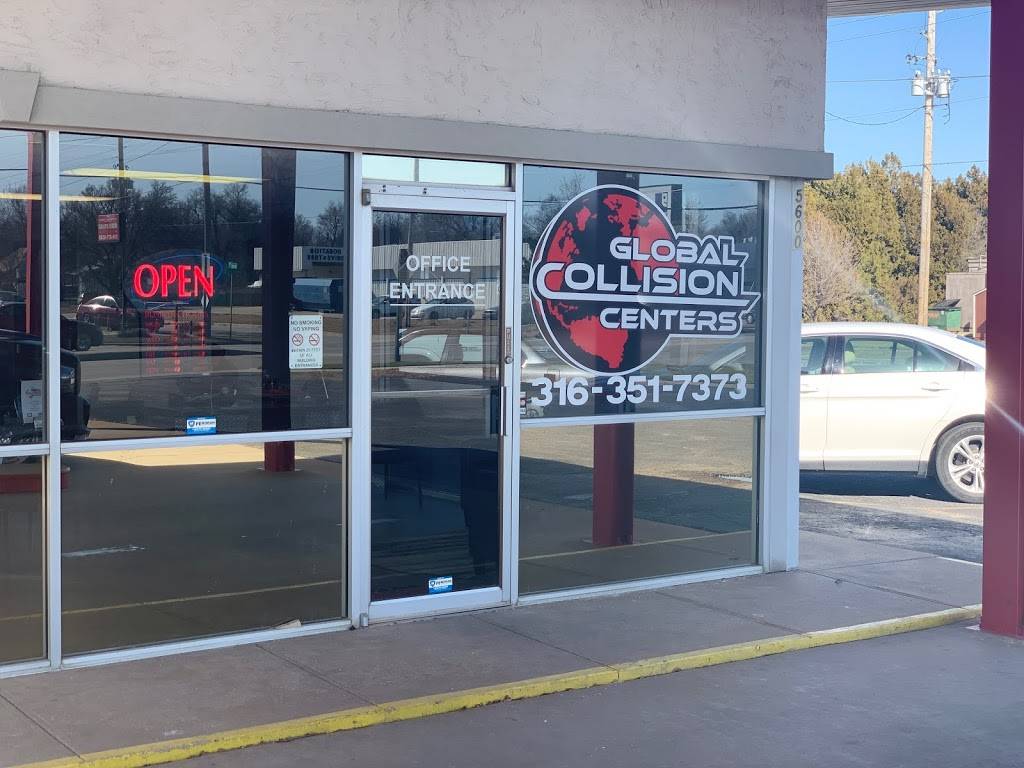 Global Collision Centers | 5600 W Central Ave, Wichita, KS 67212, USA | Phone: (316) 351-7373