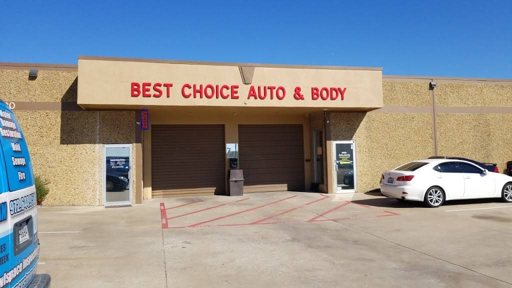 Best Choice Auto & Body | 13680 Floyd Cir, Dallas, TX 75243, USA | Phone: (972) 234-8199