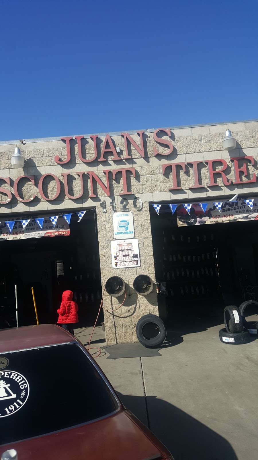 Juan Discount Tires | 1120 S G St, Perris, CA 92570, USA | Phone: (951) 657-0613