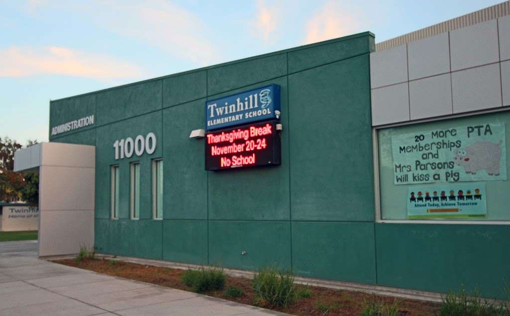 Twinhill Elementary School | 11000 Campbell Ave, Riverside, CA 92505 | Phone: (951) 358-1665