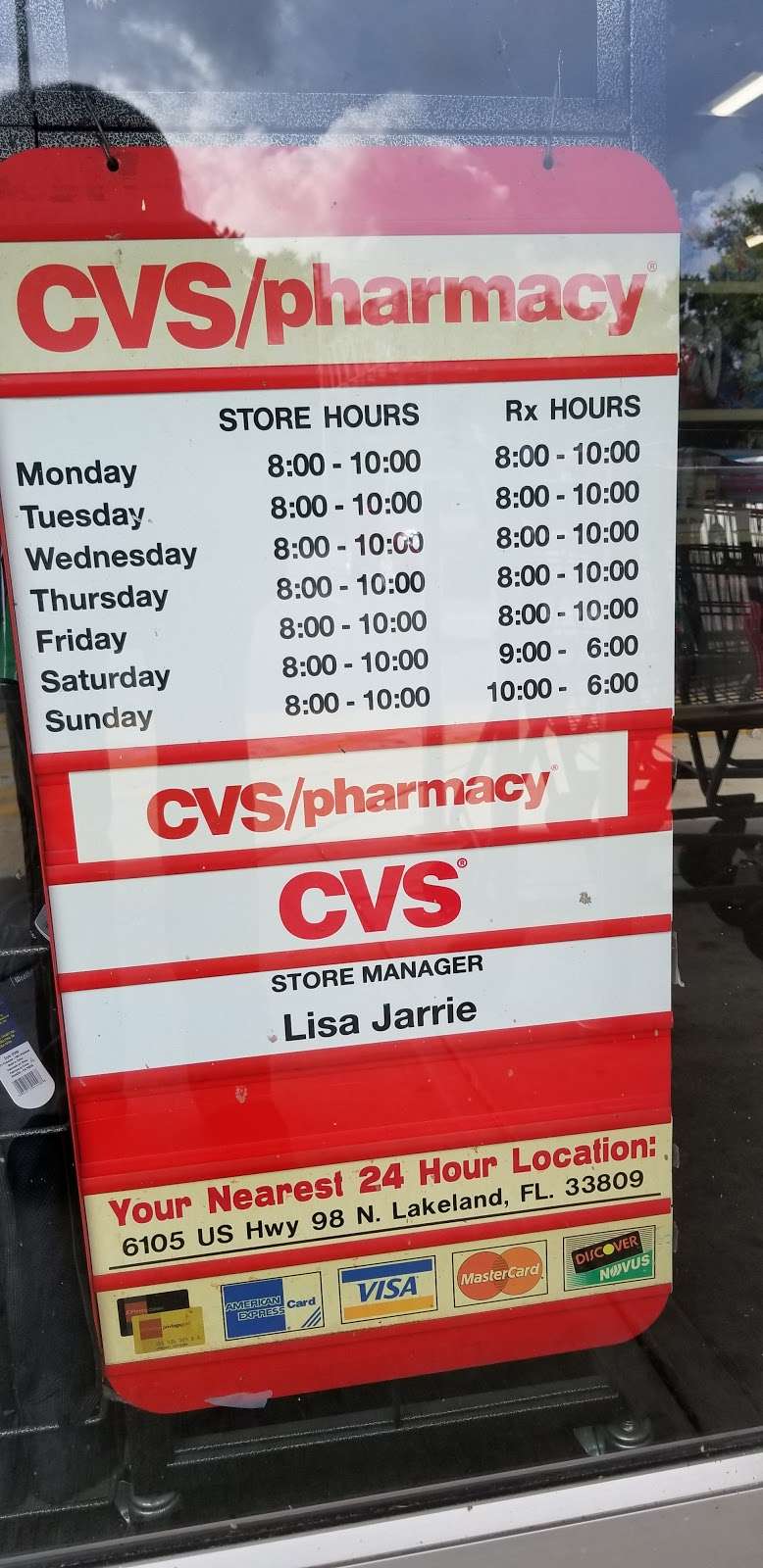 CVS | 99 Magnolia Ave, Auburndale, FL 33823, USA | Phone: (863) 967-4451