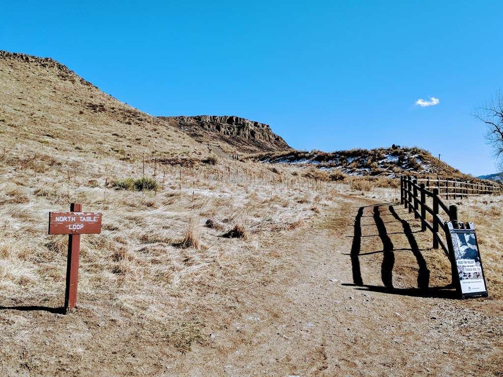 North Table Mountain Park West Trailhead | 4788 CO-93, Golden, CO 80403, USA | Phone: (303) 271-5925