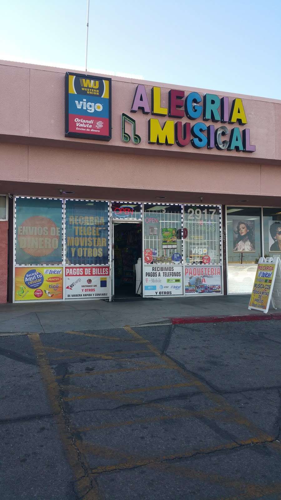 Alegria Musical | 2917 W Washington Ave, Las Vegas, NV 89107 | Phone: (702) 639-1670