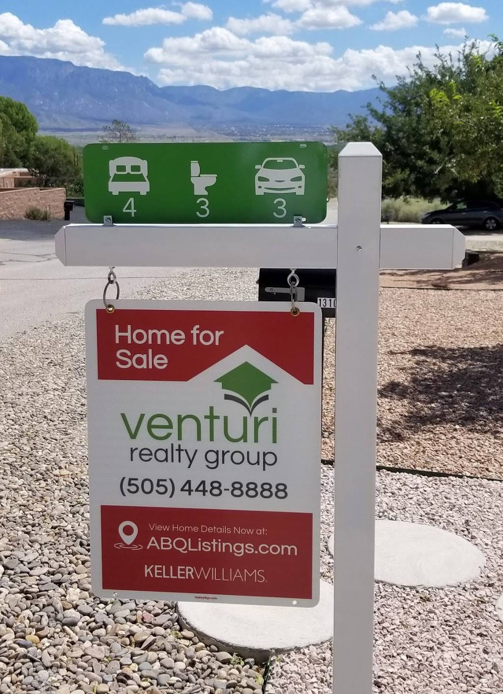 Venturi Realty Group with Keller Williams Realty | 1119 Alameda Blvd NW, Albuquerque, NM 87114, USA | Phone: (505) 448-8888