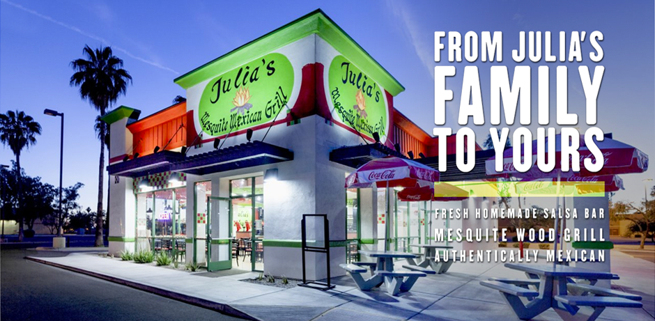 Julias Mesquite Mexican Grill | 2160 N Arizona Ave, Chandler, AZ 85225, USA | Phone: (480) 626-4585