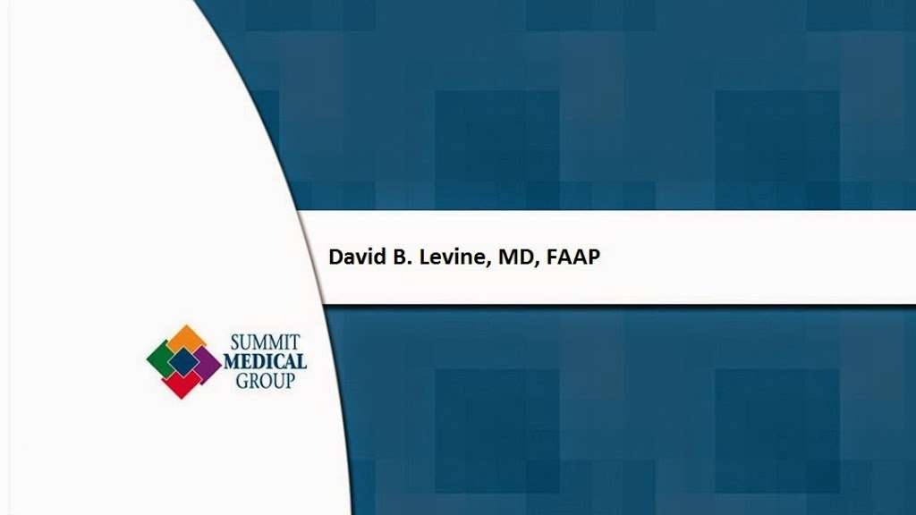 David B. Levine, MD, FAAP | 560 Springfield Ave, Westfield, NJ 07090, USA | Phone: (908) 228-3600