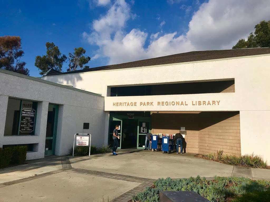 OC Library - Heritage Park Regional Branch | 14361 Yale, Irvine, CA 92604, USA | Phone: (949) 936-4040