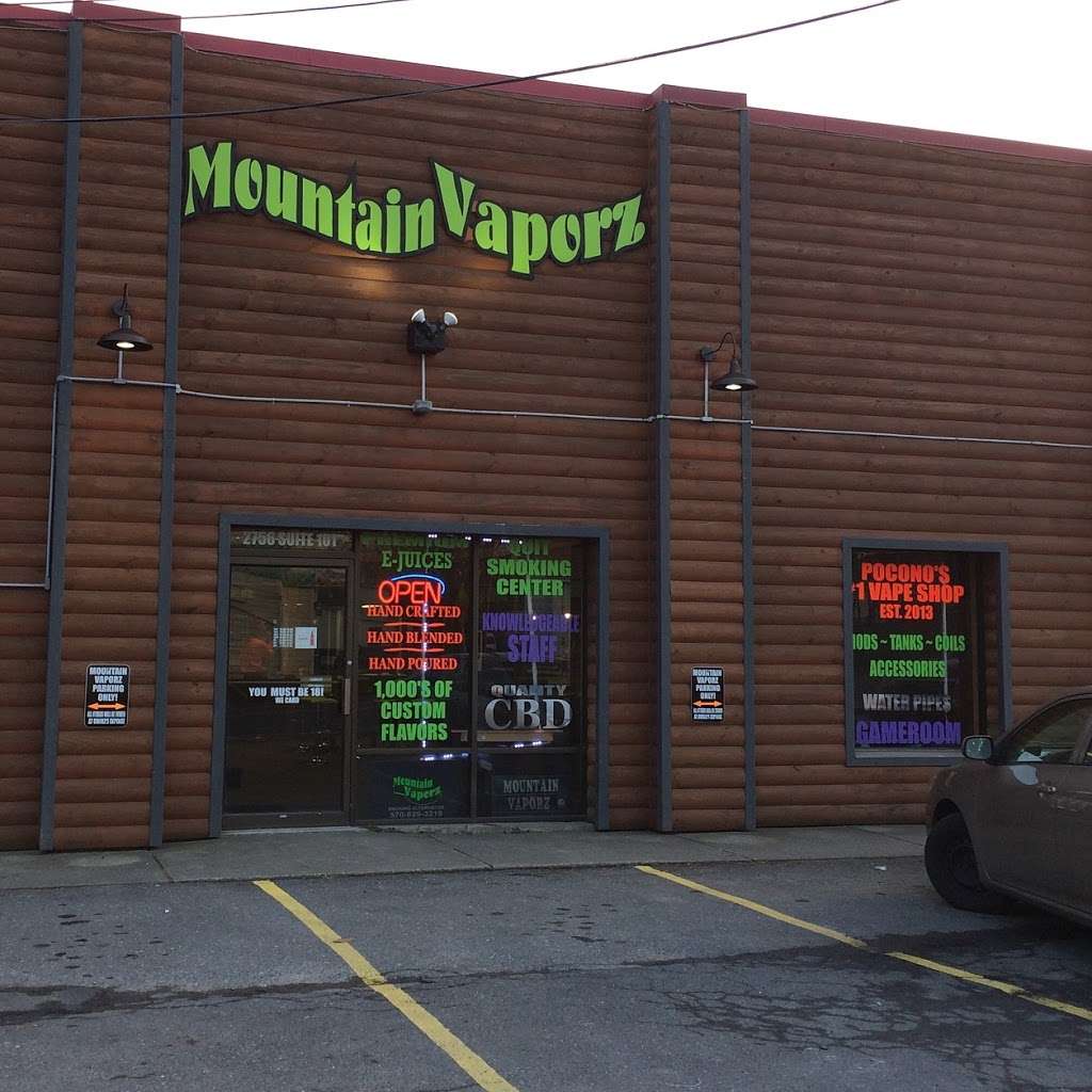 Mountain Vaporz | 2756 PA-611 #101, Tannersville, PA 18372, USA | Phone: (570) 629-3219