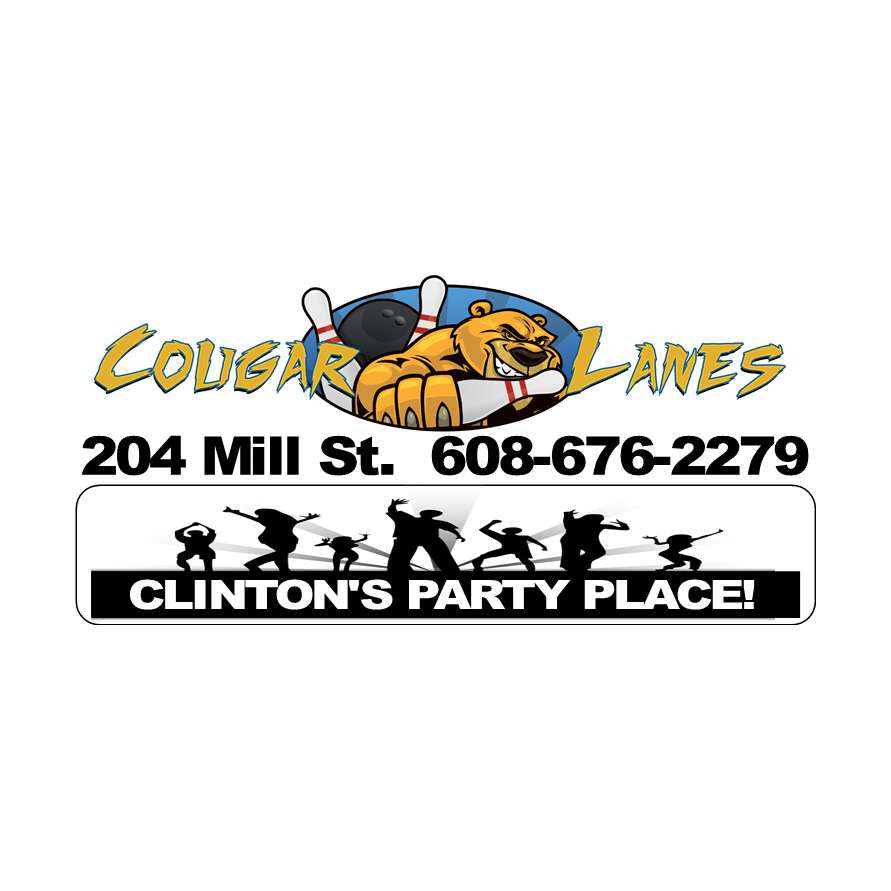 Cougar Lanes | 204 Mill St, Clinton, WI 53525, USA | Phone: (608) 676-2279