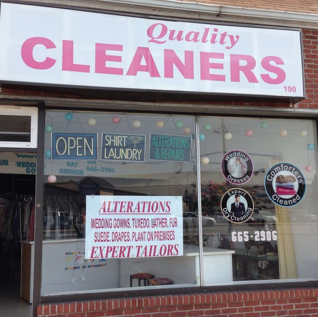Quality Cleaners | 190 Howells Rd, Bay Shore, NY 11706, USA | Phone: (631) 665-2906