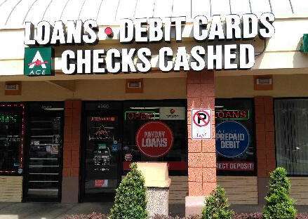 ACE Cash Express - ATM | 4560 S Kirkman Rd, Orlando, FL 32811, USA | Phone: (407) 523-9494
