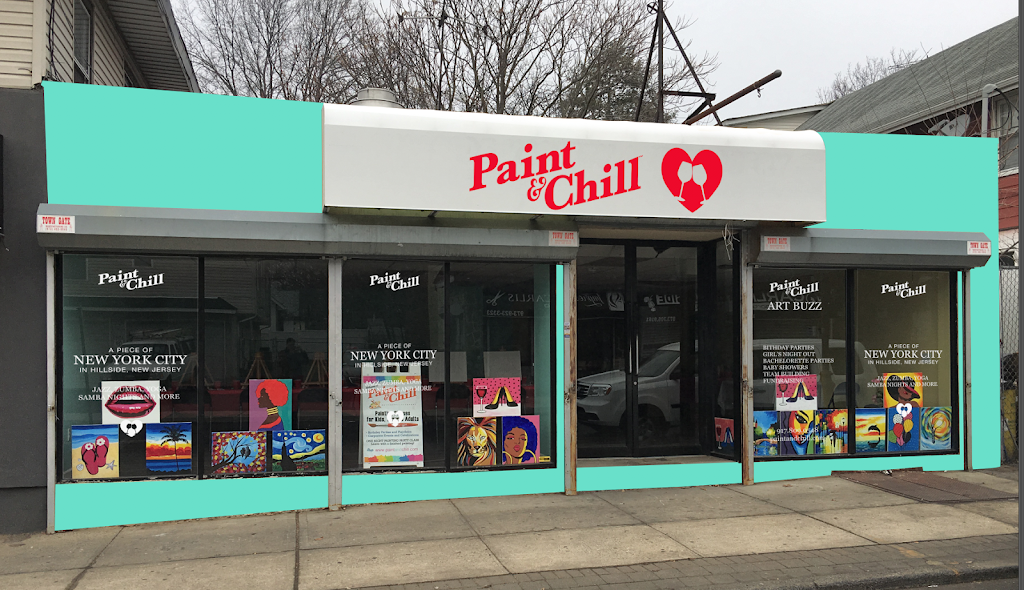 Paint & Chill | 1552 Summit Ave, Hillside, NJ 07205 | Phone: (917) 740-2306