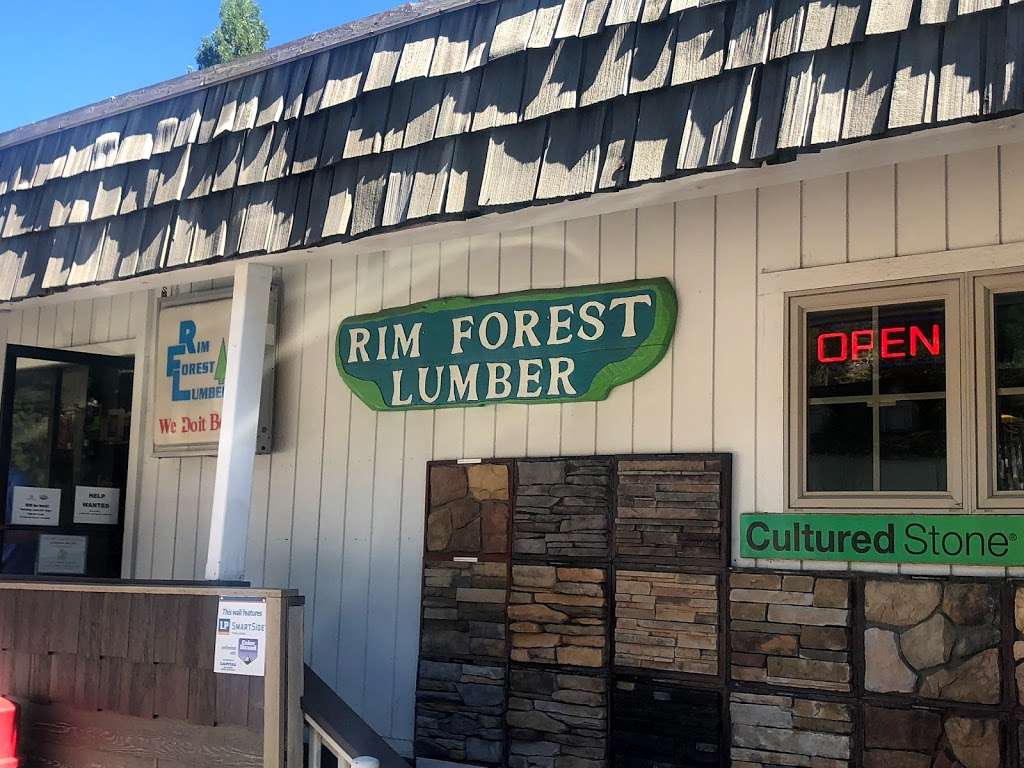 Rim Forest Lumber | 26491 Pine Ave, Rimforest, CA 92378, USA | Phone: (909) 337-6262