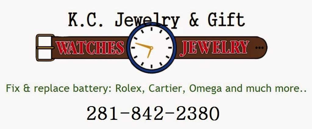 KC Jewelry & Gift - Watch Repair and Jewelry Repair (Watch Batte | 2770 North Sam Houston Pkwy W, Houston, TX 77038 | Phone: (281) 842-2380