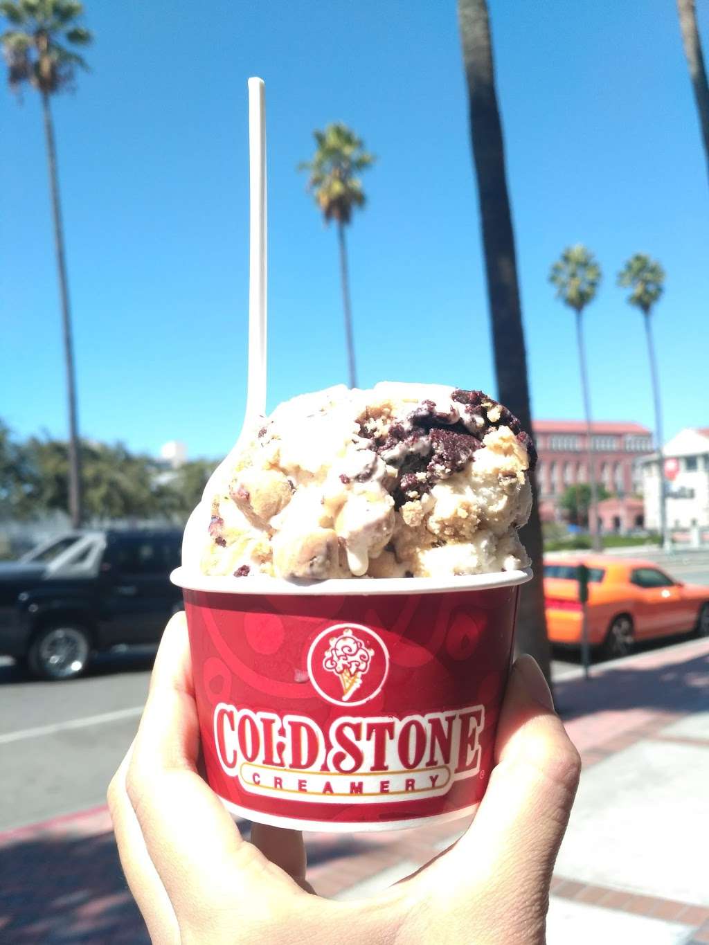 Cold Stone Creamery | 3730 S Figueroa St, Los Angeles, CA 90007, USA | Phone: (213) 747-2744