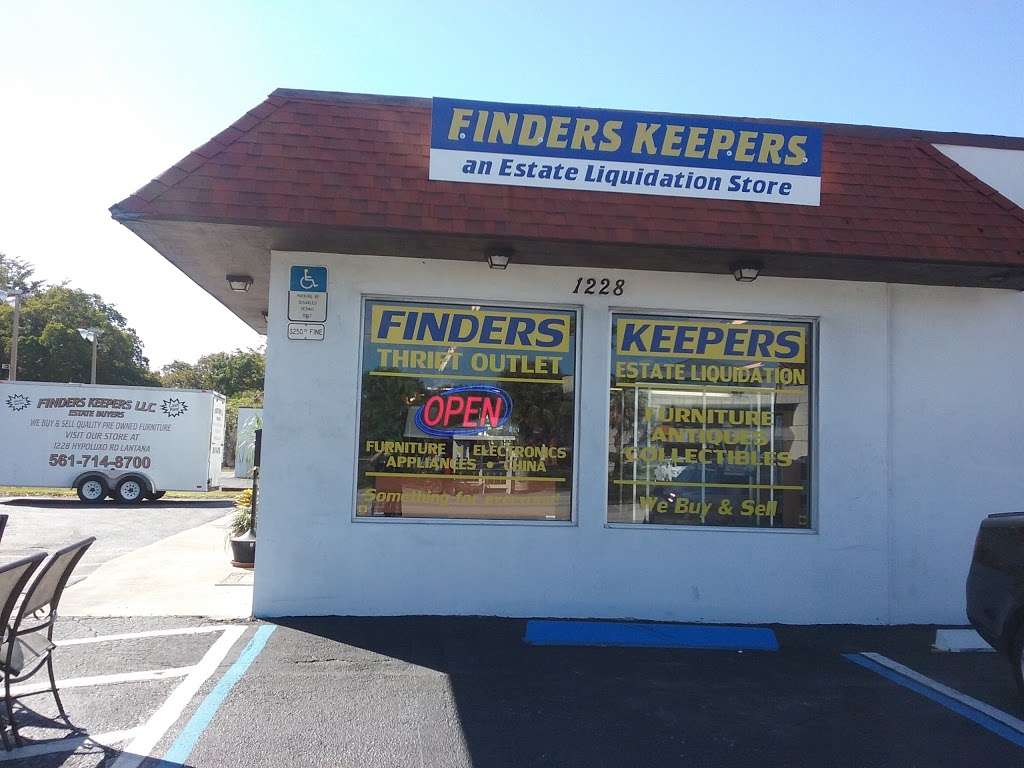 Finders Keepers Estate Buyers | 1228 Hypoluxo Rd, Lantana, FL 33462, USA | Phone: (561) 714-8700