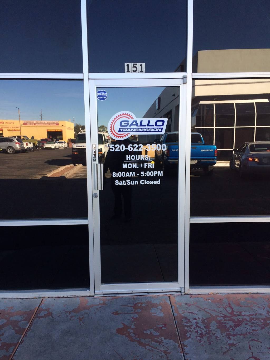 Gallo Transmission & Auto Care | 1401 W Valencia Rd #151, Tucson, AZ 85746, USA | Phone: (520) 622-3500