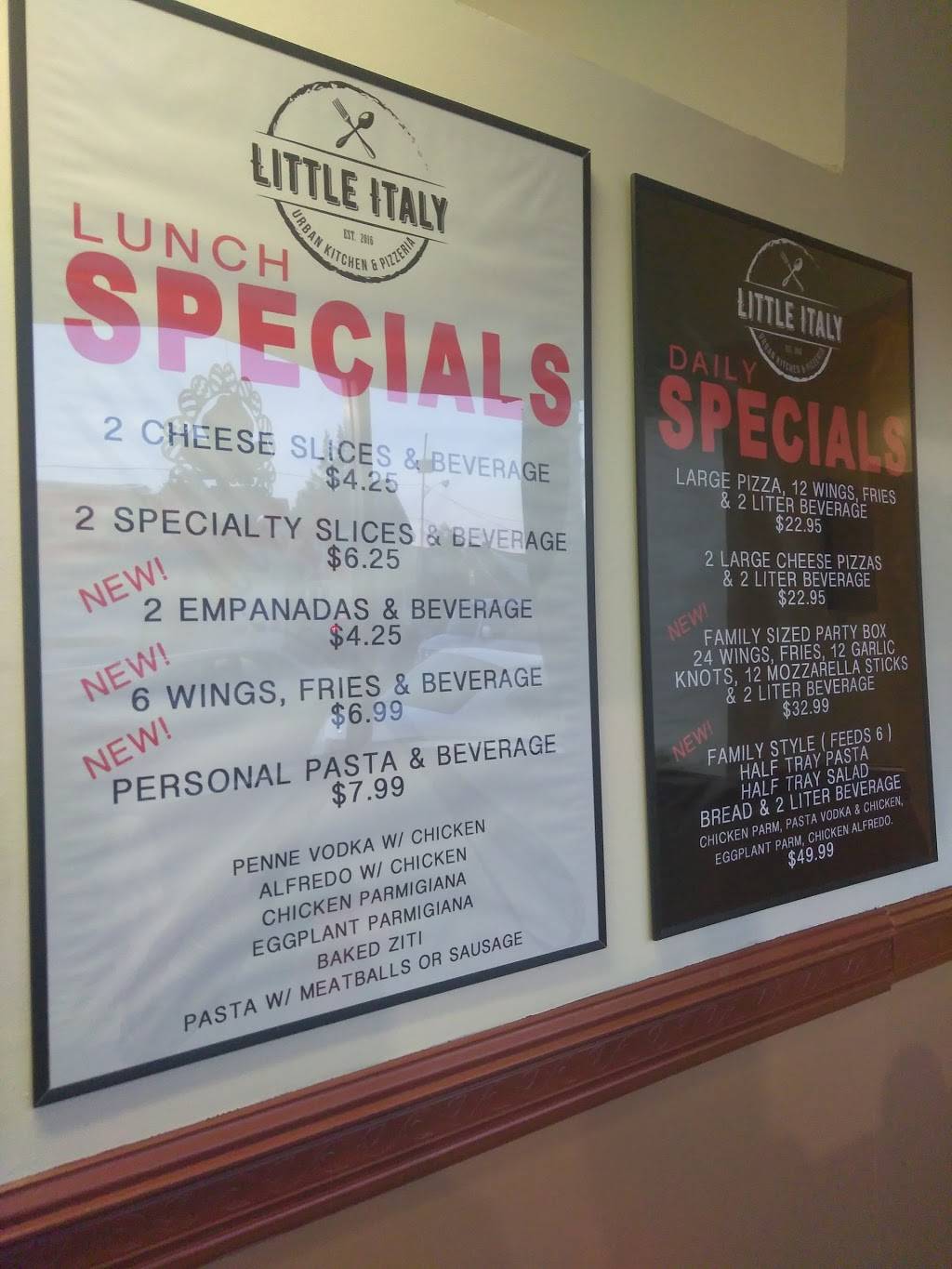 Little Italy Pizzeria-Linden | 1728 E St Georges Ave, Linden, NJ 07036, USA | Phone: (908) 290-3087