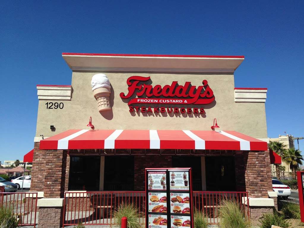 Freddys Frozen Custard & Steakburgers | 1290 W Warm Springs Rd, Henderson, NV 89014, USA | Phone: (702) 834-7143